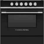 Fisher & Paykel OR30SCG4B1 30" Gas Range with Multi-Shelf Cooking and Easy Cleaning - Black