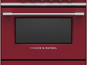 Fisher & Paykel OR30SCG4R1 30" Gas Range with Multi-Shelf Cooking and Easy Cleaning - Red