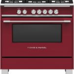 Fisher & Paykel OR36SCG4R1 36" Gas Range with Multi Shelf Cooking - Red
