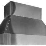Trade-Wind P724812ISL 48" Pyramid Style Outdoor Island Barbecue Hood - 1200 CFM - Stainless Steel