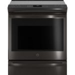 GE Profile PSS93BPTS 30" Smart Slide-In Electric Range with Hot Air Frying - Fingerprint Resistant Black Stainless Steel
