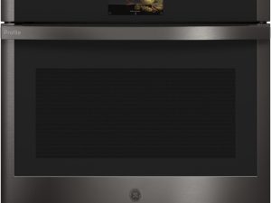 GE Profile PTS7000BNTS 30" Single Wall Oven with True European Convection - Black Stainless Steel
