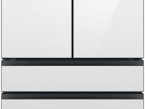 Samsung RF29BB860012 36" Bespoke 4-Door French Door Refrigerator with Beverage Center - White Glass