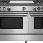 BlueStar RNB484FTBV2 48" Gas Range - 4 Burners with 24" French Top - Natural Gas - Stainless Steel