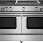 BlueStar RNB606CBV2 60" Gas Range - 6 Burners with 24" Charbroiler - Natural Gas - Stainless Steel