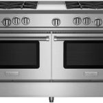 BlueStar RNB608GV2 60" Gas Range - 8 Burners with 12" Griddle - Natural Gas - Stainless Steel