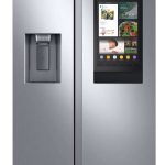 Samsung RS22T5561SR 36" Side by Side Counter Depth Refrigerator with Ice Maker and Family Hub 21.5 cu. ft. - Fingerprint Resistant Stainless Steel