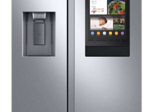 Samsung RS22T5561SR 36" Side by Side Counter Depth Refrigerator with Ice Maker and Family Hub 21.5 cu. ft. - Fingerprint Resistant Stainless Steel