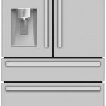 Sharp SJG2254FS 36" Counter Depth French Door Refrigerator with Door Ice and Water Dispenser - Fingerprint Resistant Stainless Steel