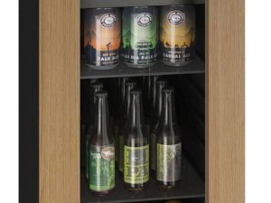 U-line UHBV115-IG01A 15" Beverage Center with Reversible Hinge 1 Class Series -Custom Panel
