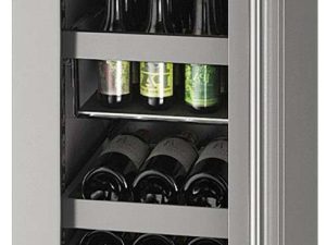 U-Line UHBV515-SG51A 15" Beverage Center Stainless Frame 5 Class Series with Lock - Left Hinge - Stainless Steel