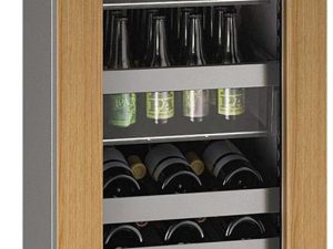 U-Line UHBV518-IG01A 18" Beverage Center Integrated Frame 5 Class Series - Reversible Hinge - Custom Panel