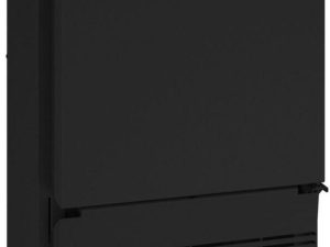 U-line UMCR014-BC02A 14" Marine Crescent Ice Maker Flush to Cabinet - 230v - Black