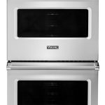 Viking VDOE530SS 30" Premier Double Oven with Exclusive Black Chrome Knobs and TimePiece Clock - Stainless Steel