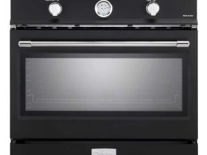 Verona VEBIG30NE 30" Single Gas Wall Oven - Matte Black