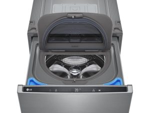 LG WD300CV 27" Pedestal Washer 1 cu. ft.- Graphite Steel