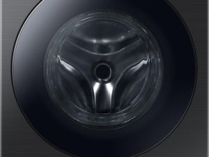 Samsung WF53BB8700AV 27" Bespoke Front Load Washer 5.3 cu. ft. with Super Speed Wash and AI Powered Smart Dial - Brushed Black