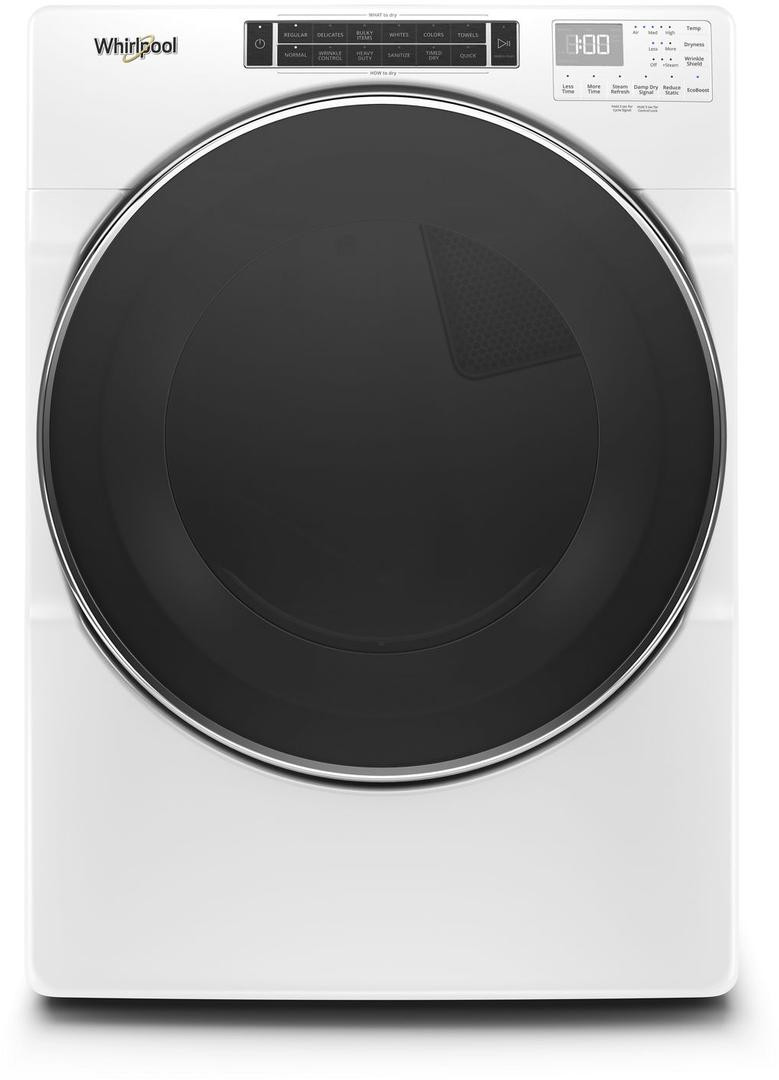 Whirlpool WGD8620HW 27" Front Load Gas Dryer 7.4 cu. ft. with Steam Refresh Cycle - White Whirlpool WGD8620HW 27" Front Load Gas Dryer 7.4 cu. ft. with Steam Refresh Cycle - White - Image 1