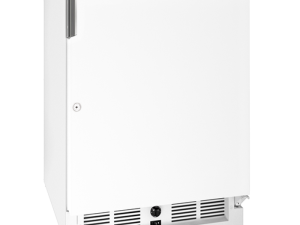 U-Line U-29RW-13A 21" ADA Solid Door Refrigerator with Lock - Right Hinge - White