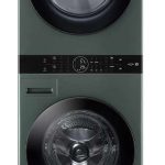LG WKEX200HGA 27" Laundry WashTower with 4.5 cu. ft. Washer and 7.4 cu. ft. Electric Dryer - Green