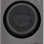 LG WM3555HVA 24" Compact Front Load Washer and Dryer Combo - Graphite Steel