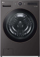 LG WM6500HBA 27" Front Load Washer 5.0 cu. ft. with Turbowash and Turbosteam - Black Steel