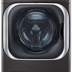 LG WM8900HBA 29" Front Load Washer 5.2 cu. ft. with TurboWash and ThinQ Technology - Black Steel