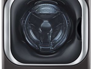 LG WM8900HBA 29" Front Load Washer 5.2 cu. ft. with TurboWash and ThinQ Technology - Black Steel