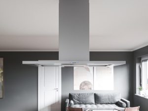 Zephyr ZMDM90BS 36" Modena Island Hood with 600 CFM - Stainless Steel