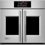 Monogram ZTSX1FPSNSS 30" French Door Wall Oven with LCD Controls and WiFi Connect - Stainless Steel